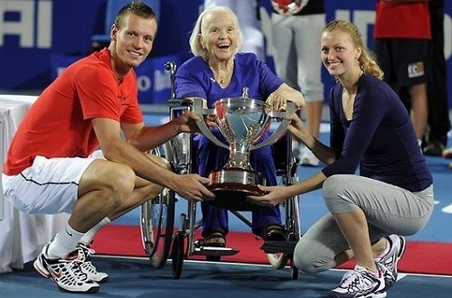 Harry Hopman’s widow Lucy Hopman to miss 2015 hopman cup - 500 x 330 jpeg 65kB