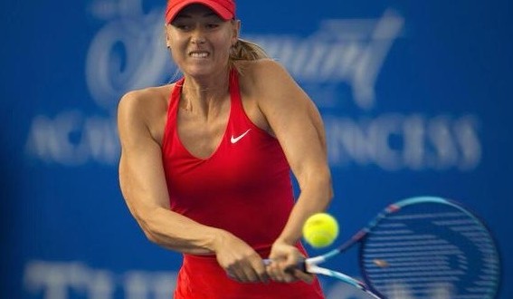 Maria Sharapova beat Rogers in debuting Mexico Open game - 567 x 330 jpeg 38kB