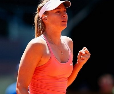 Sharapova vs Wozniacki Madrid Quarterfinal live streaming 2015 - 400 x 330 jpeg 23kB