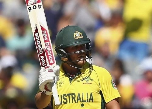 Aaron Finch scored first century of ICC cricket world cup 2015.