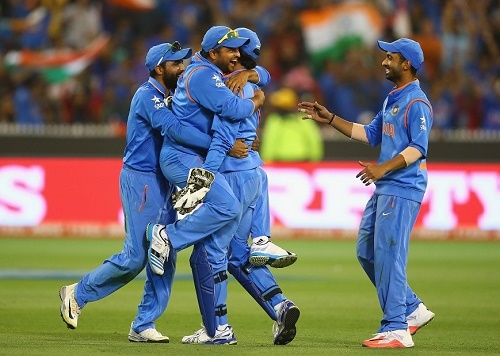 India beat Bangladesh by 109 runs to face PAK-AUS in semis.