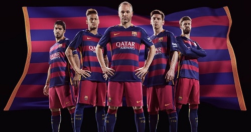 tijdelijk Correlaat Vervolg FC Barcelona 2015-16 Kit for home and away La-Liga fixtures | Sports Mirchi