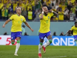 Brazil beat Korea in FIFA world cup 2022