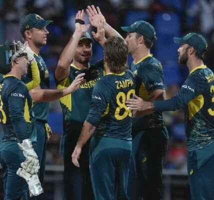 Australia beat Bangladesh at T20 world cup 2024