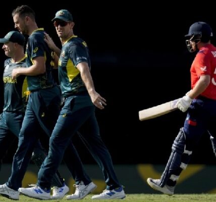 Australia beat England at T20 world cup 2024