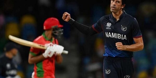 Namibia beat Oman in Super Over at T20 world cup 2024