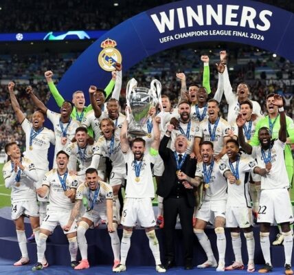 Real Madrid won UCL 2023-24