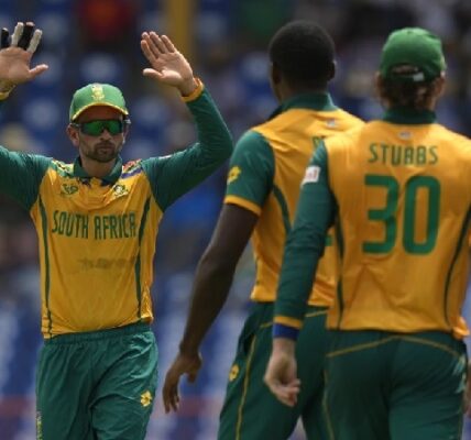 South Africa beat England in T20 world cup 2024