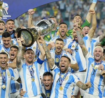 Argentina beat Colombia to win Copa America 2024