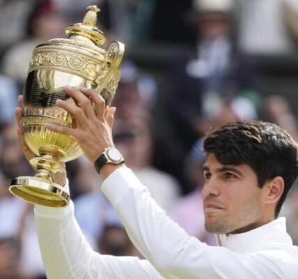 Carlos Alcaraz beat Novak Djokovic to win Wimbledon 2024 championship