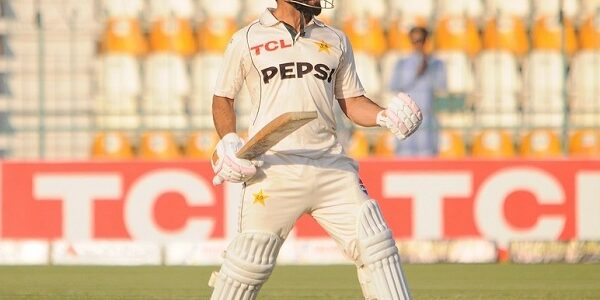 Kamran Ghulam scored ton against England in Multan test