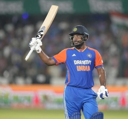 Sanju Samson scored T20I hundred against Bangladesh