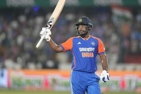 Sanju Samson scored T20I hundred against Bangladesh